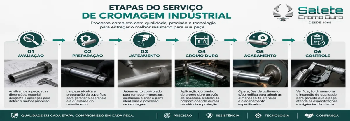 Depois do cromo vem o acabamento